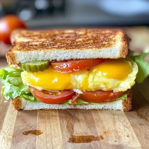5 minute breakfast sandwich
