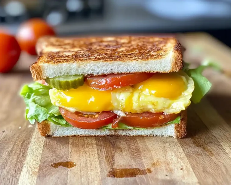 5 minute breakfast sandwich