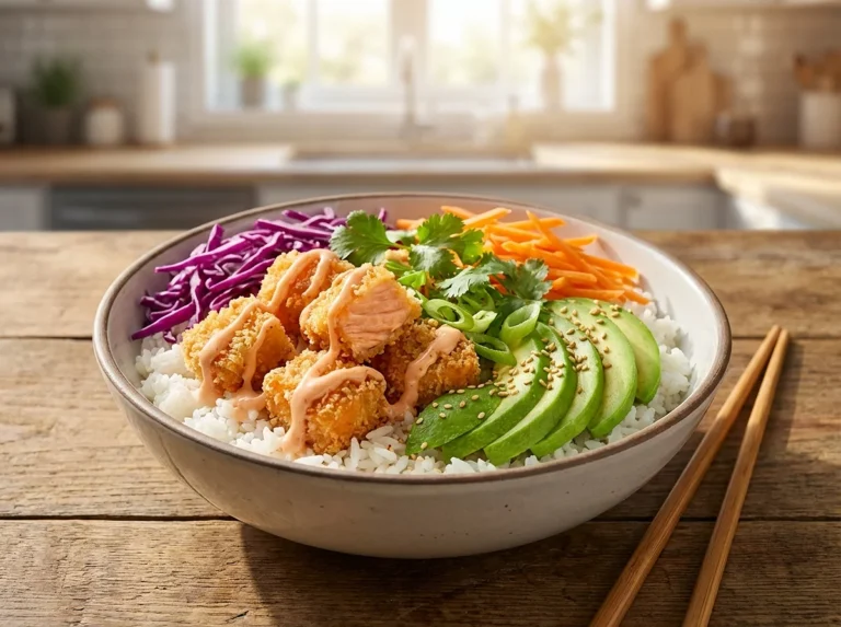 Bang Bang Salmon Bites Bowls