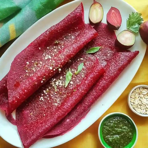 Beetroot Oats Chilla Recipe for Weight Loss