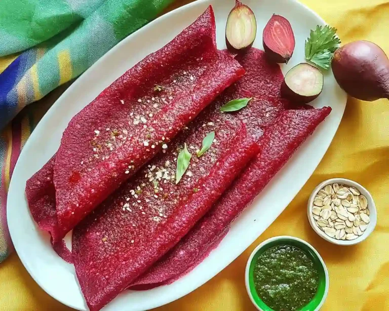 Beetroot Oats Chilla Recipe for Weight Loss