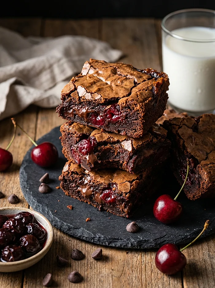 Roasted Cherry Brownies 4 Best Cherry Desserts