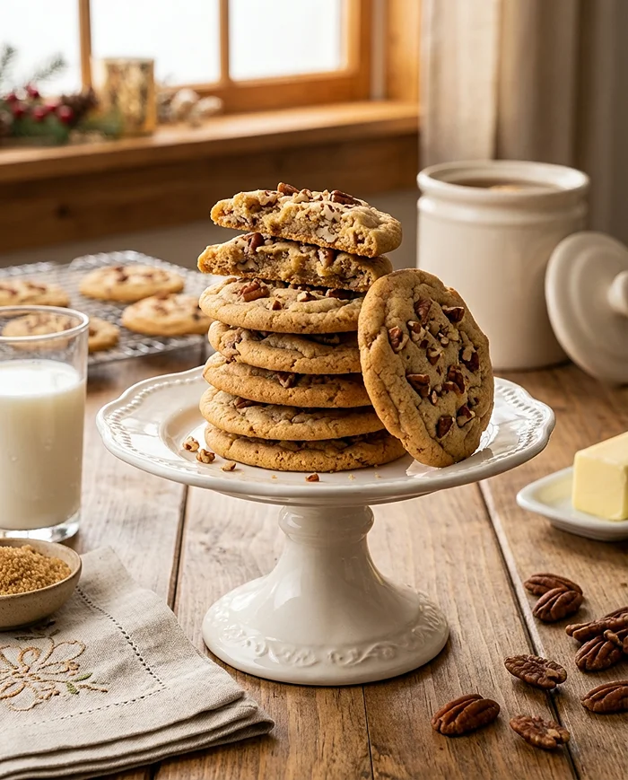 Buttery Pecan Cookies