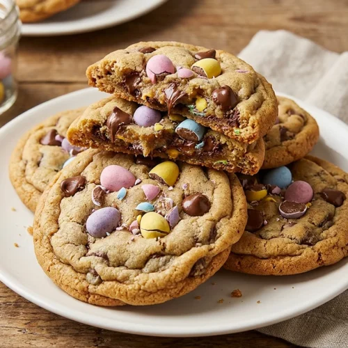 Cadbury Egg Cookies