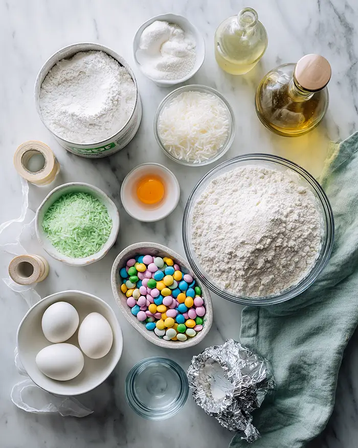 Cake ingredients