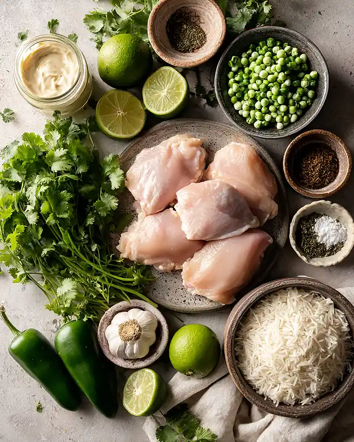 Peruvian Chicken and Rice with Green Sauce 2 Chicken Side Dishes Healthy