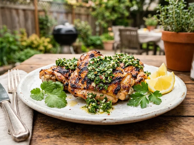Chimichurri Chicken Thighs