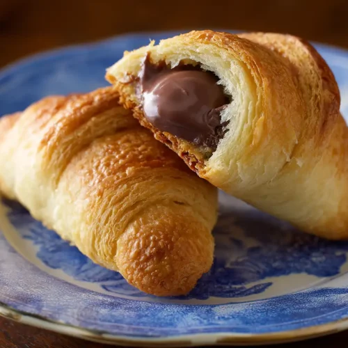 Chocolate-Filled Croissant Rolls Recipe