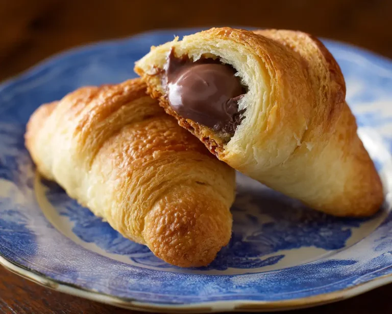 Chocolate-Filled Croissant Rolls Recipe