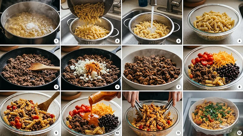 Cold Taco Salad Recipe