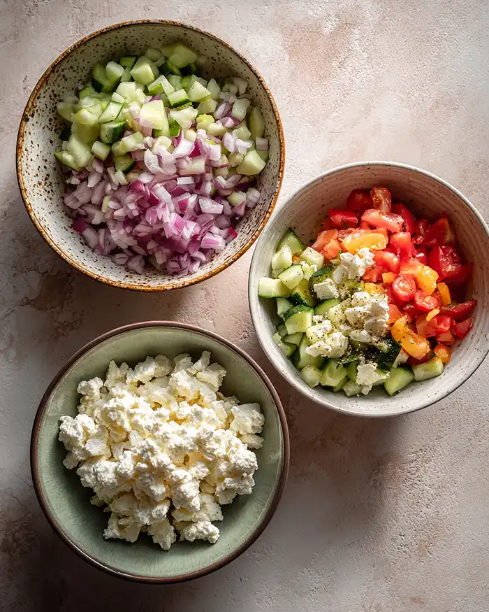 Cottage Cheese And Tomato Salad