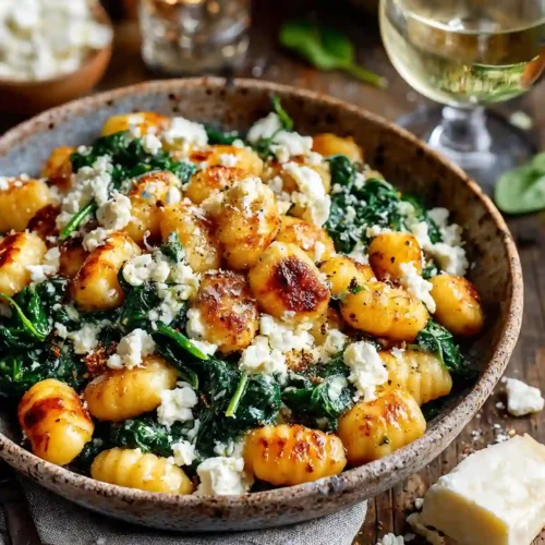 Creamy Gnocchi with Spinach and Feta Recipe 6 Creamy Gnocchi with Spinach and Feta Recipe