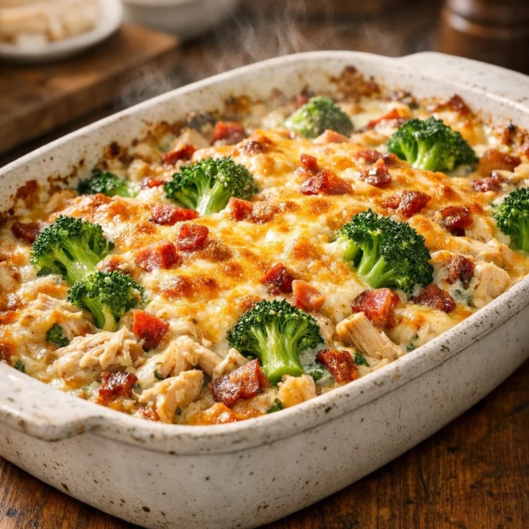 Creamy Low Carb Chicken Casserole