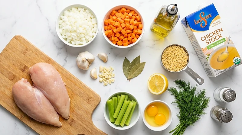 Crockpot Greek Lemon Chicken Soup