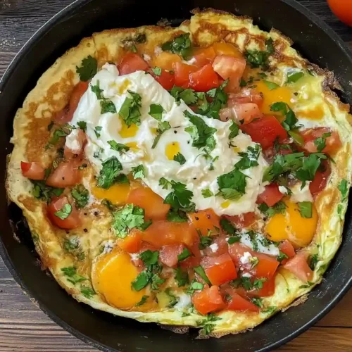 Delicious Afghani Omelette