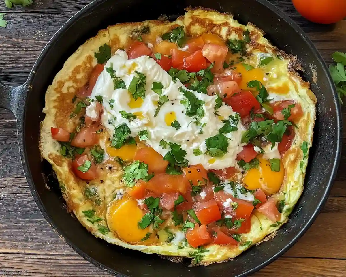 Delicious Afghani Omelette