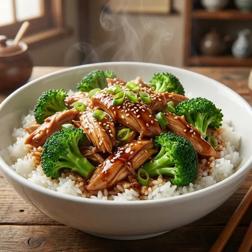 Dump and Go Crockpot Teriyaki Chicken