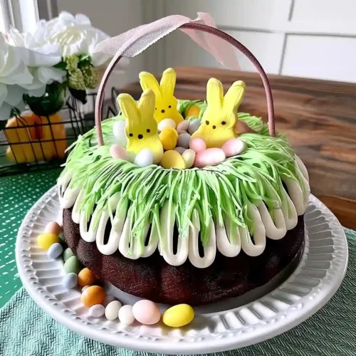 Easter Basket Bundt Cake Recipe