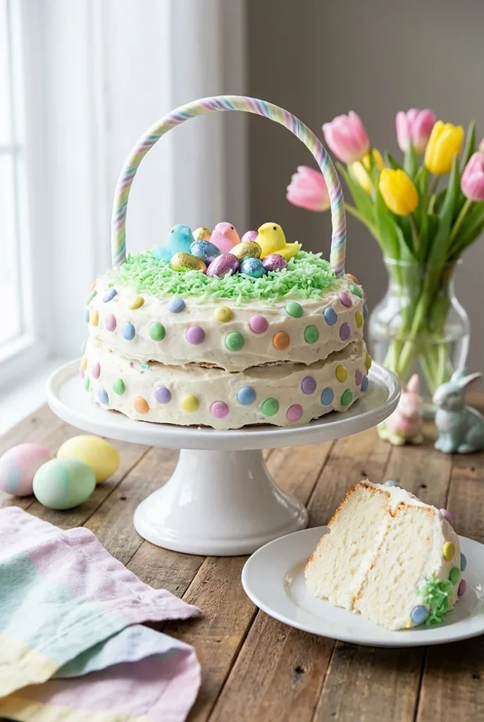 Easter Basket Cake Decoration