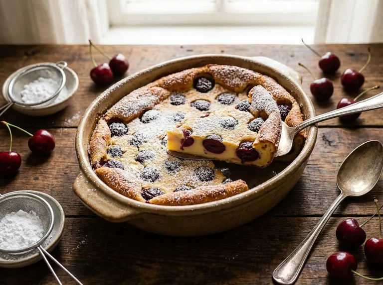 Easy Cherry Clafoutis