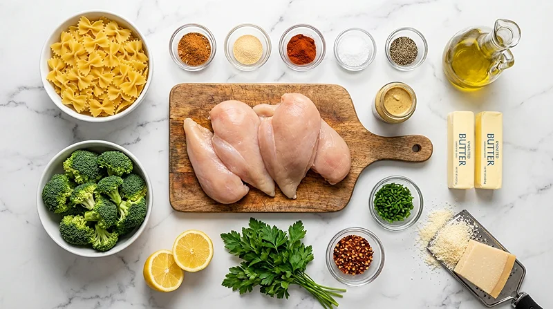 Cowboy Butter Lemon Bowtie Chicken Pasta 2 Easy Chicken Dinner Recipes