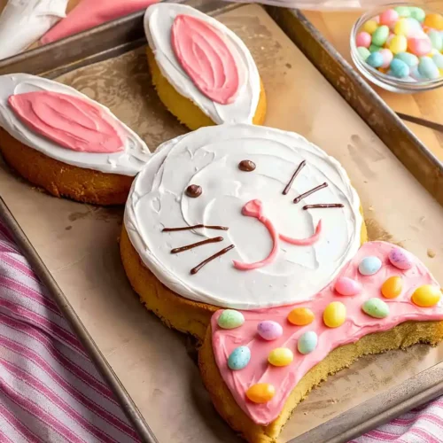 Easy Easter Bunny Cake