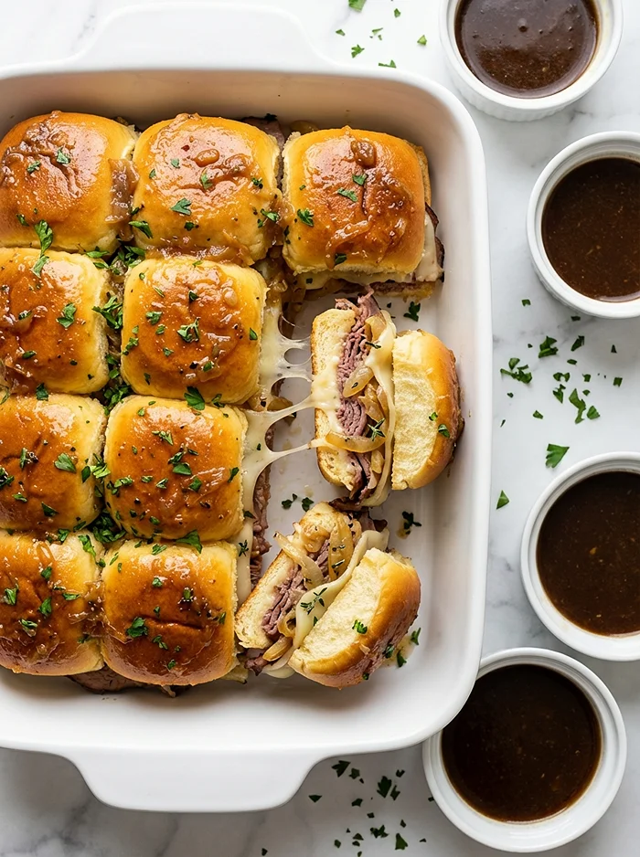 French Dip Sliders Recipe 4 Easy French Dip Sliders
