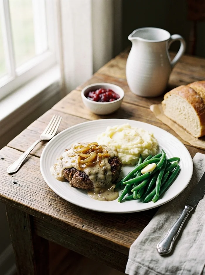Amish Hamburger Steak Bake Recipe 4 Amish Recipes