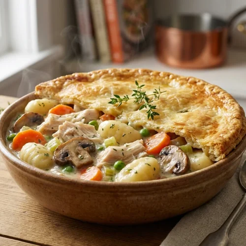 Gnocchi Chicken Pot Pie