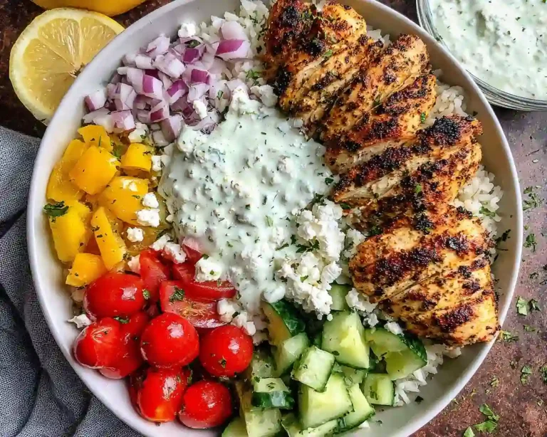 Greek Chicken Bowls