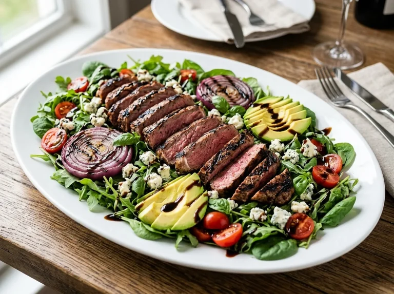 Grilled Balsamic Steak Salad