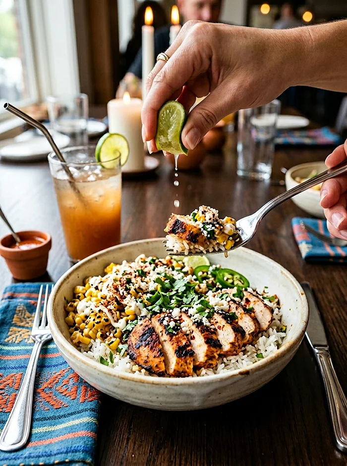 Healthy Chicken Burrito Bowl Meal Prep