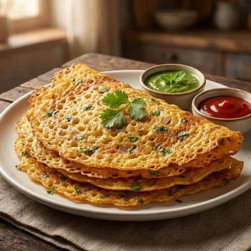 Healthy Moong Dal Chilla Recipe