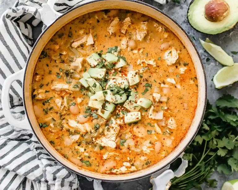High Protein White Chicken Chili