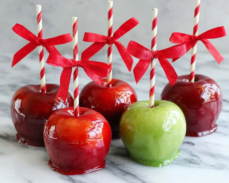 Homemade Candy Apples
