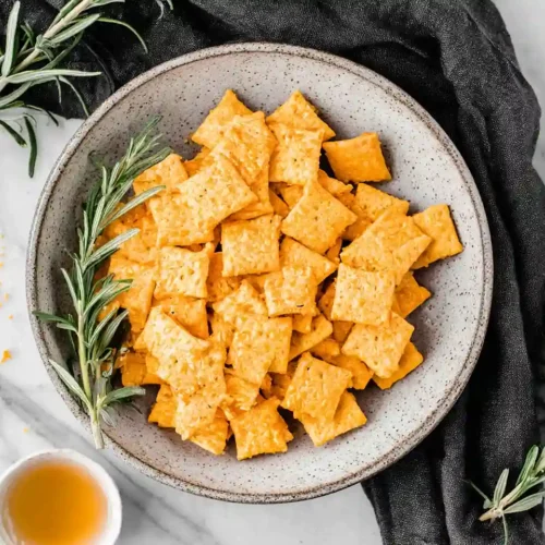 Homemade Cheez Its