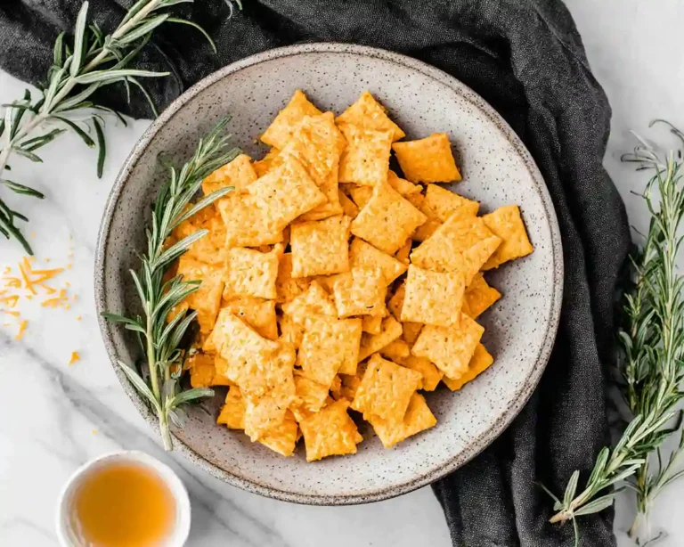 Homemade Cheez Its