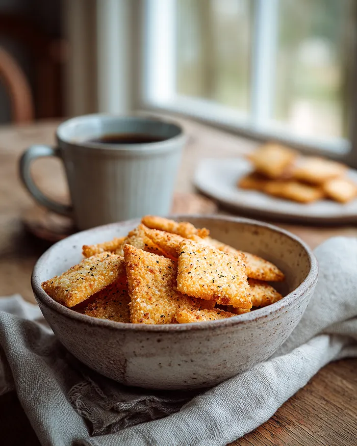 Homemade Cheez Its Sourdough