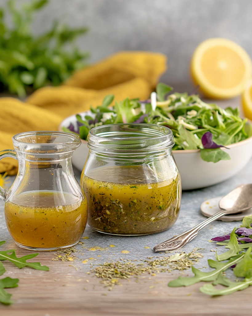 Homemade Lemon Vinaigrette Dressing