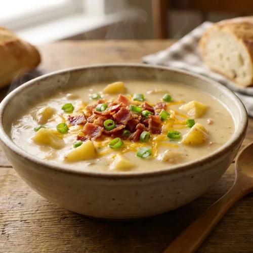 Homemade Loaded Potato Soup