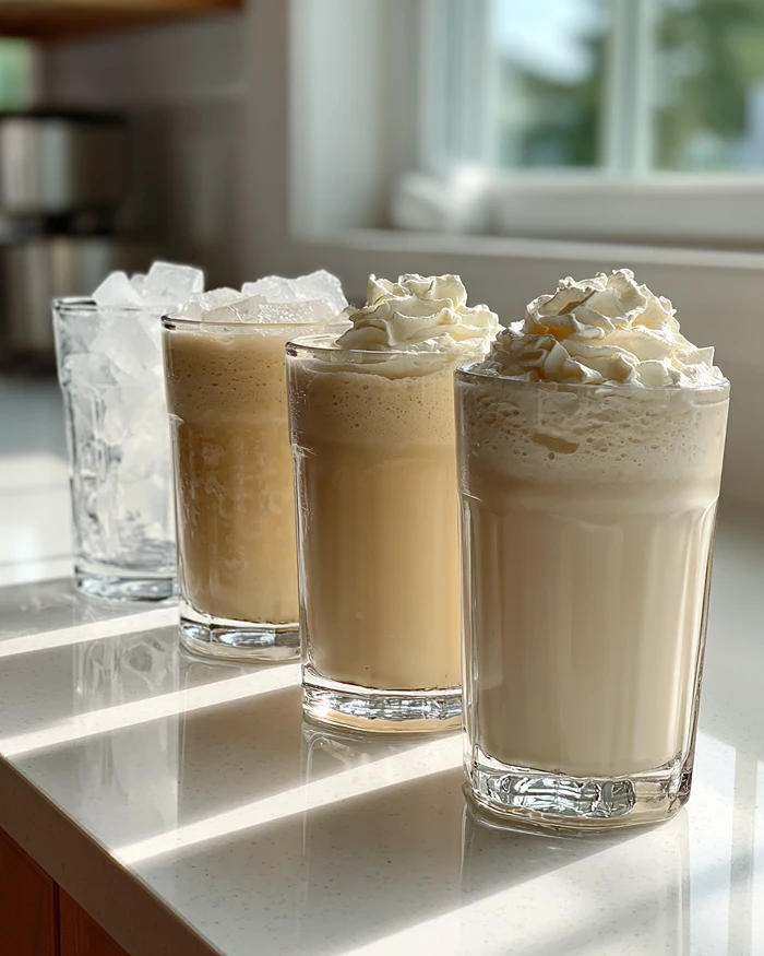 Homemade Vanilla Frappuccino