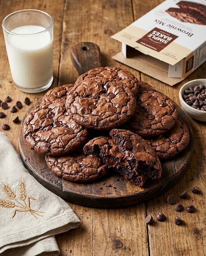 Brownie Mix Cookies 4 How To Make Brownie Mix Cookies