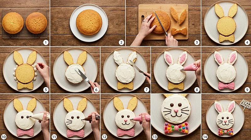 How To Make Bunny Cake