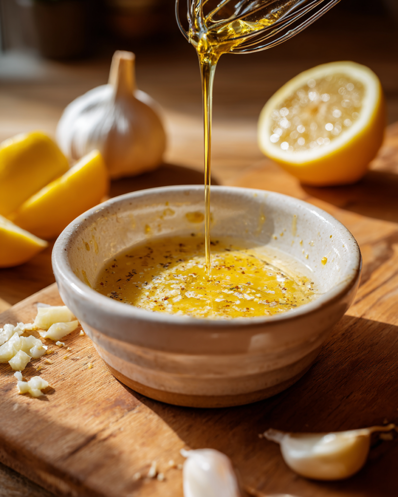 How To Make Lemon Vinaigrette Dressing