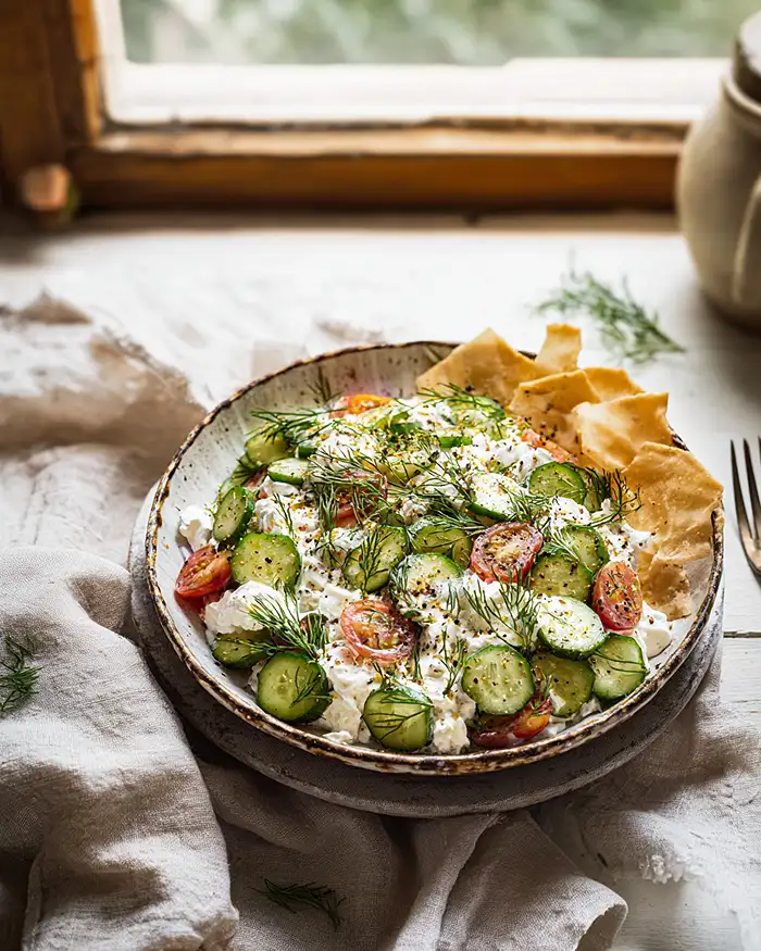 How To Make Tomato And Cottage Cheese Salad