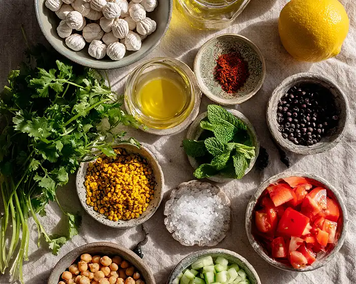Indian Chakhna Ingredients