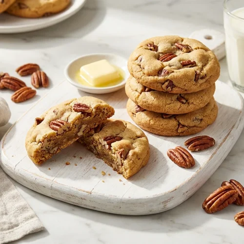Irresistible Butter Pecan Cookies