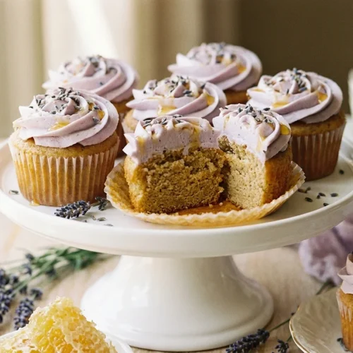 Lavender Honey Cupcakes