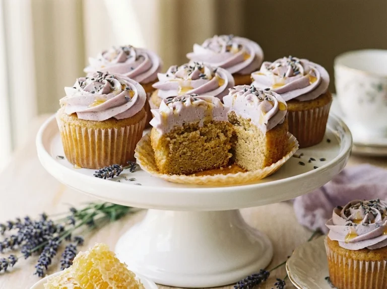 Lavender Honey Cupcakes