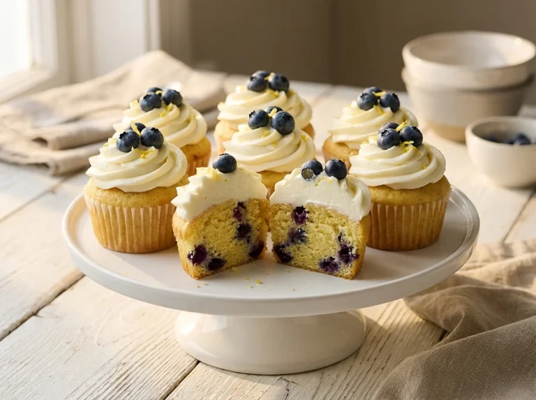 Lemon Blueberry Cupcakes